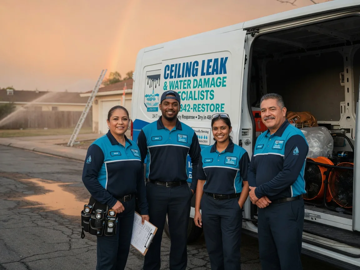 Ceiling Leak Cleanup company in Terral, OK